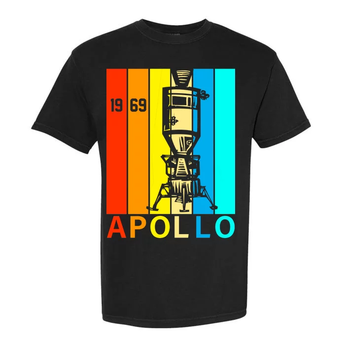 Retro Apollo 11 50th Anniversary 1969 Garment-Dyed Heavyweight T-Shirt