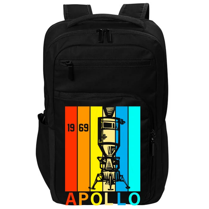 Retro Apollo 11 50th Anniversary 1969 Impact Tech Backpack