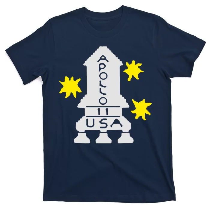 Retro Apollo 11 Spaceship T-Shirt