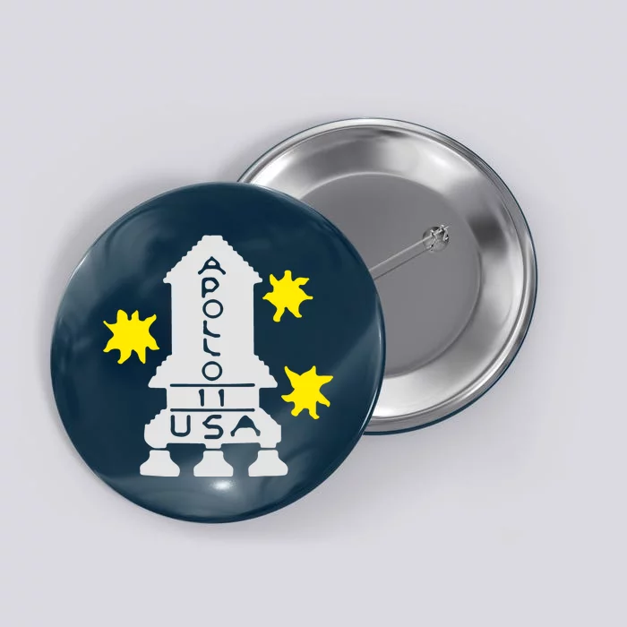 Retro Apollo 11 Spaceship Button