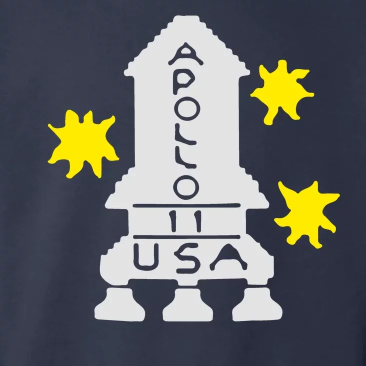 Retro Apollo 11 Spaceship Toddler Hoodie