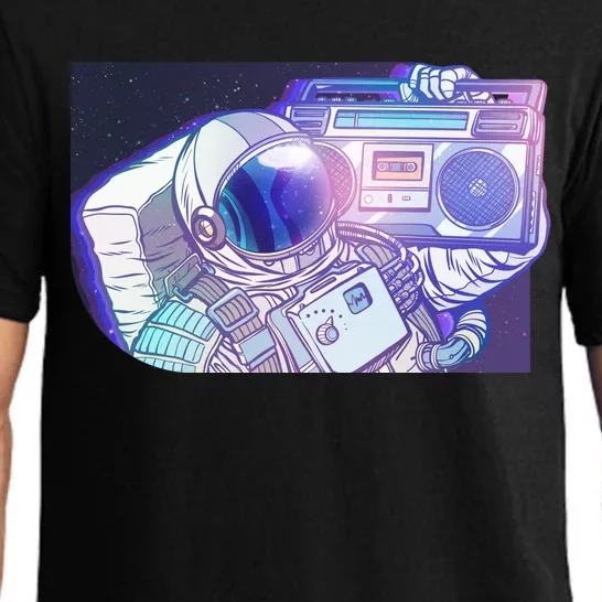 Retro Astronaut Galazy Boombox Pajama Set