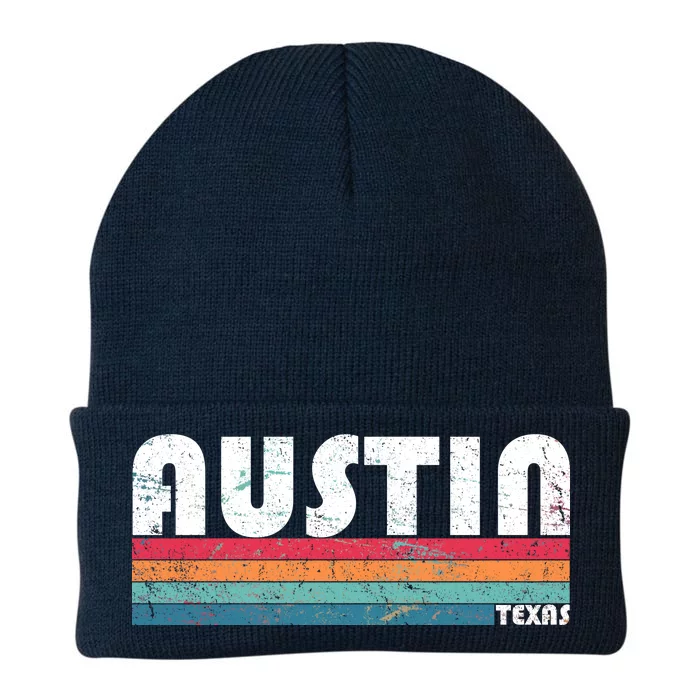 Retro Austin Texas Knit Cap Winter Beanie