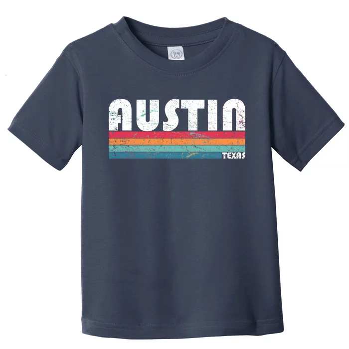 Retro Austin Texas Toddler T-Shirt