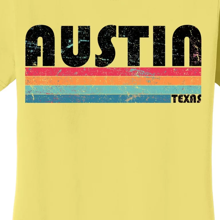 Retro Austin Texas Women's T-Shirt