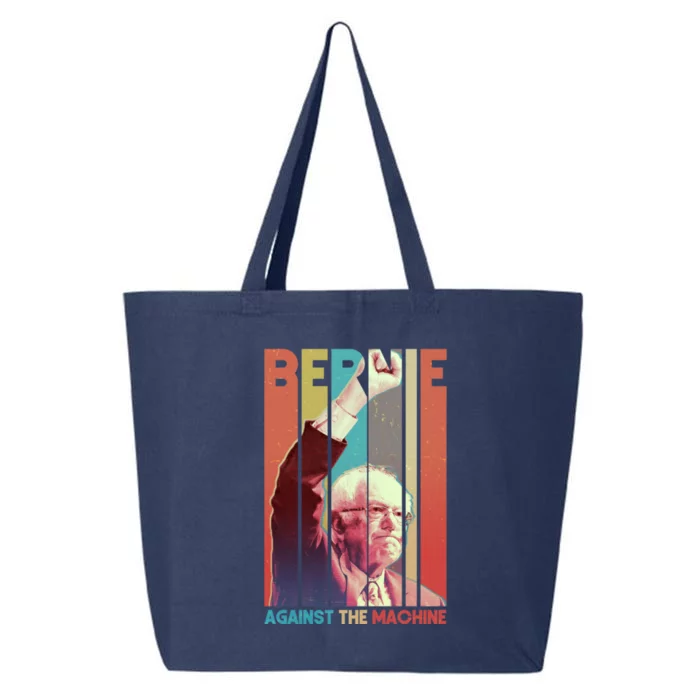 Retro Bernie Sanders Against The Machine 25L Jumbo Tote