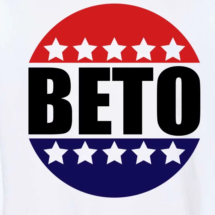 Retro Beto For Texas Senate Election Garment-Dyed Sweatshirt