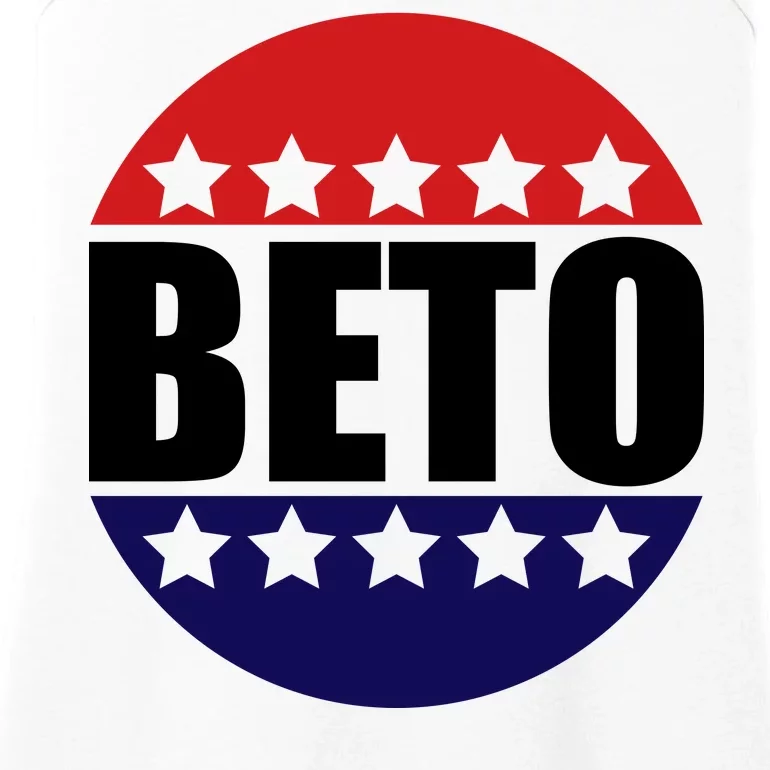 Retro Beto For Texas Senate Election Ladies Essential Tank