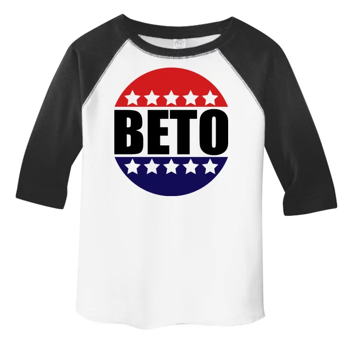 Retro Beto For Texas Senate Election Toddler Fine Jersey T-Shirt