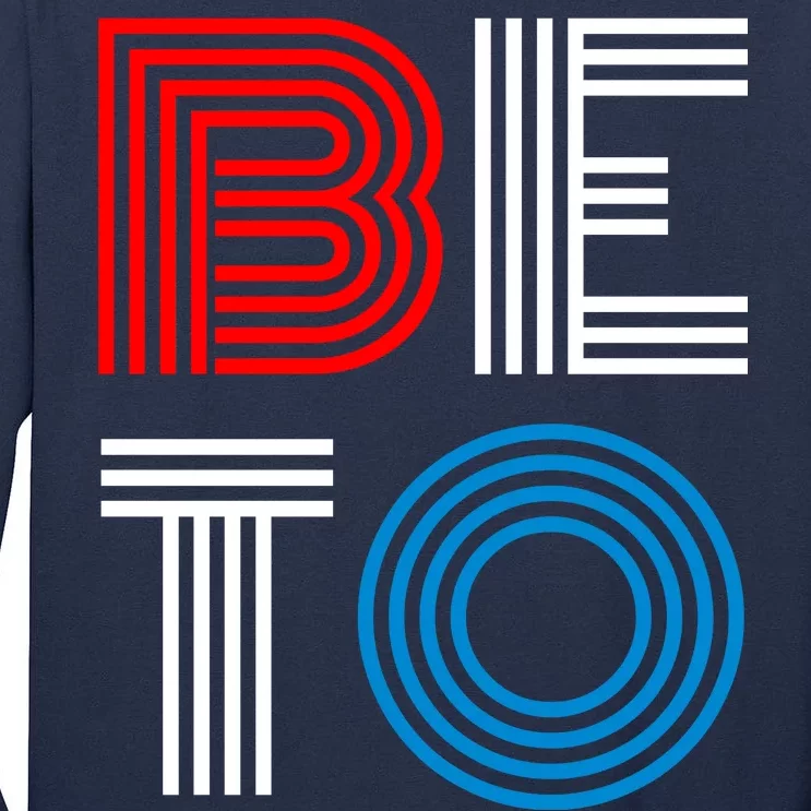 Retro BETO Logo Tall Long Sleeve T-Shirt