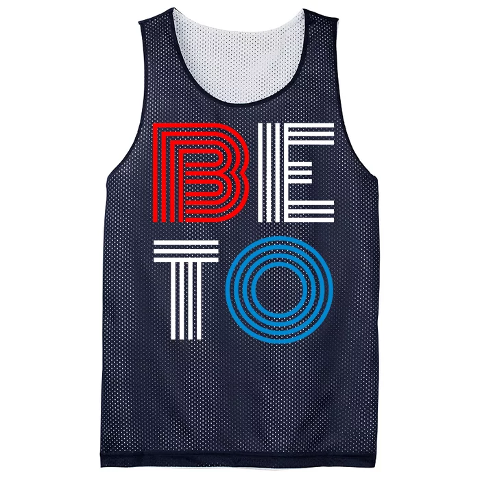 Retro BETO Logo Mesh Reversible Basketball Jersey Tank