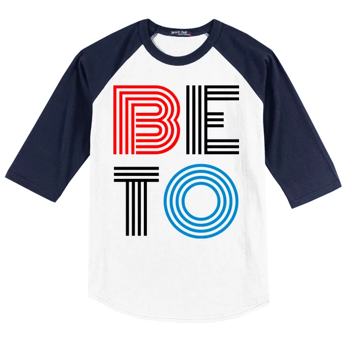 Retro BETO Logo Baseball Sleeve Shirt