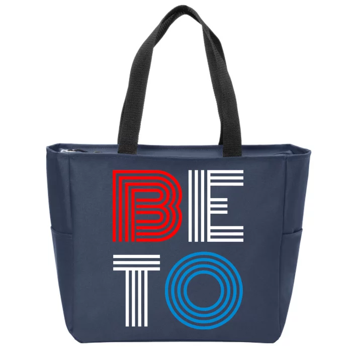 Retro BETO Logo Zip Tote Bag