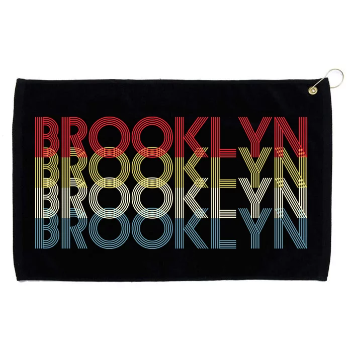 Retro Brooklyn Logo Grommeted Golf Towel