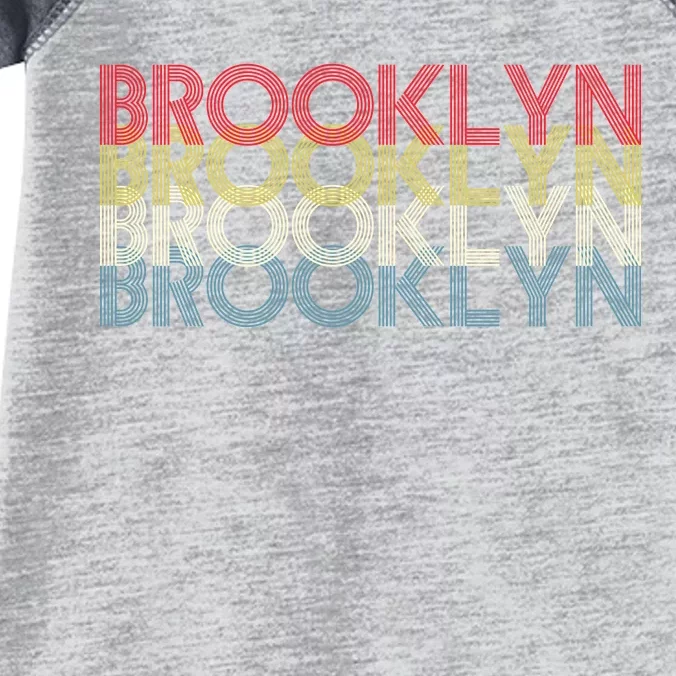 Retro Brooklyn Logo Infant Baby Jersey Bodysuit