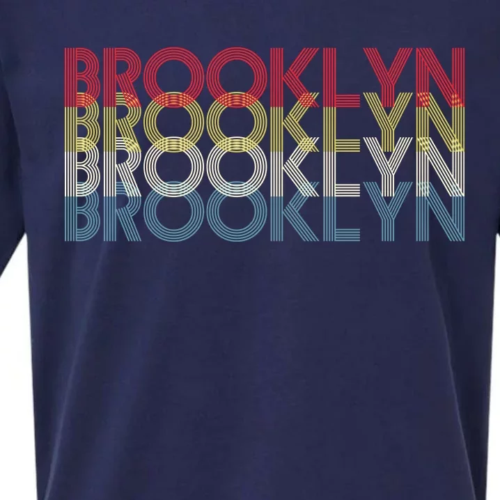 Retro Brooklyn Logo Sueded Cloud Jersey T-Shirt