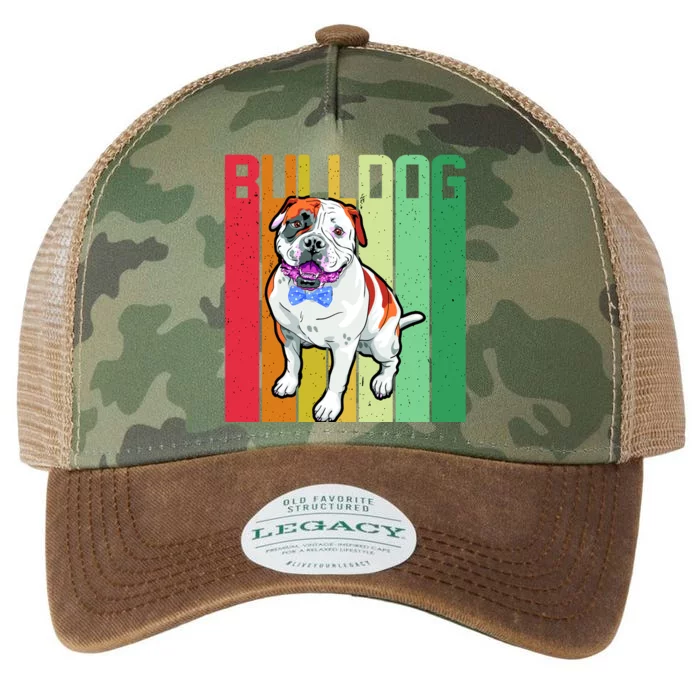 Retro Bulldog Legacy Tie Dye Trucker Hat