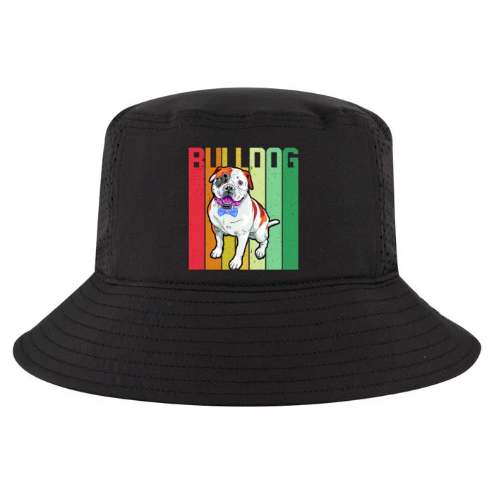 Retro Bulldog Cool Comfort Performance Bucket Hat