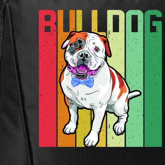 Retro Bulldog City Backpack