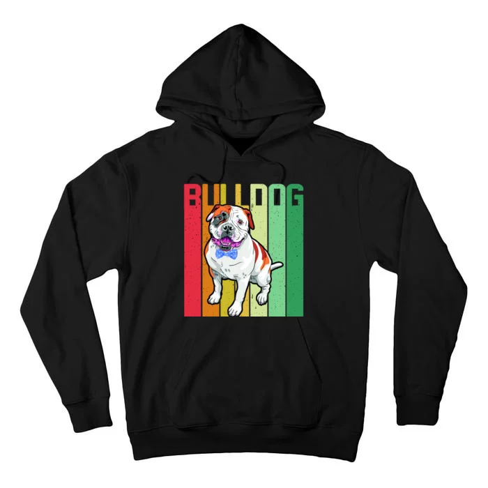 Retro Bulldog Tall Hoodie