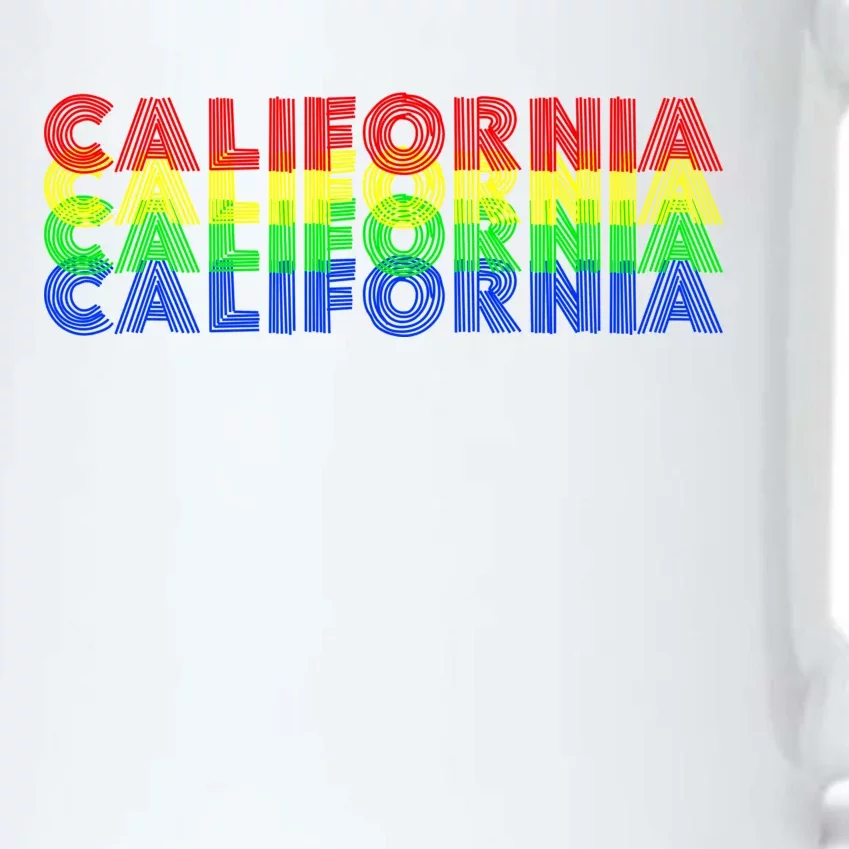 Retro California Black Color Changing Mug