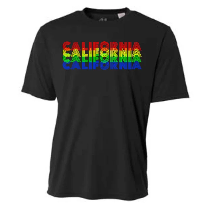 Retro California Cooling Performance Crew T-Shirt