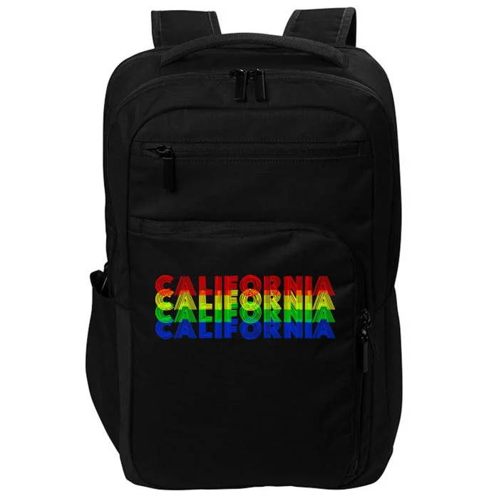 Retro California Impact Tech Backpack