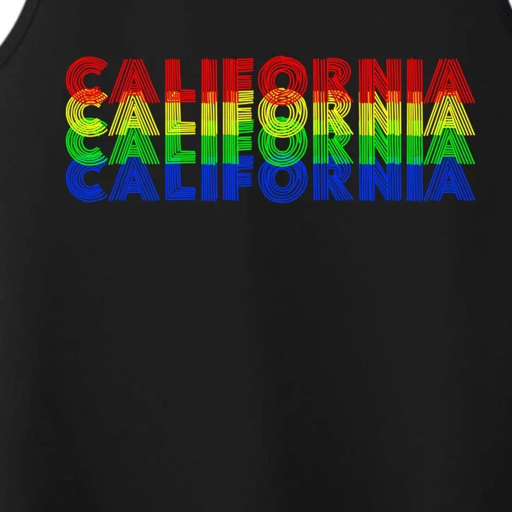 Retro California Performance Tank