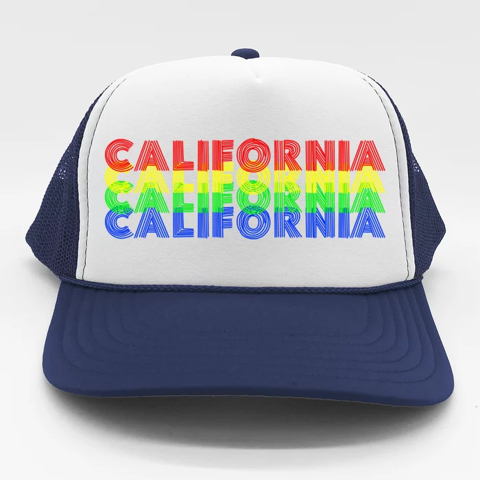 Retro California Trucker Hat