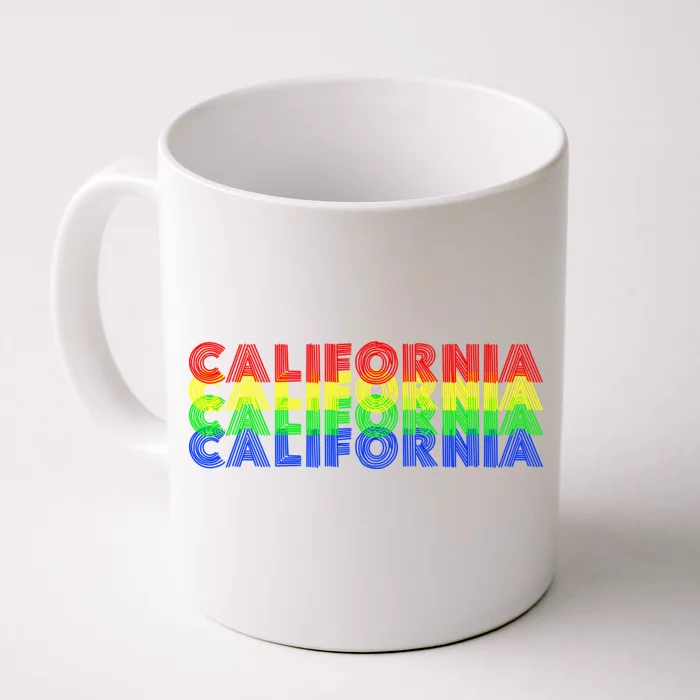 Retro California Front & Back Coffee Mug