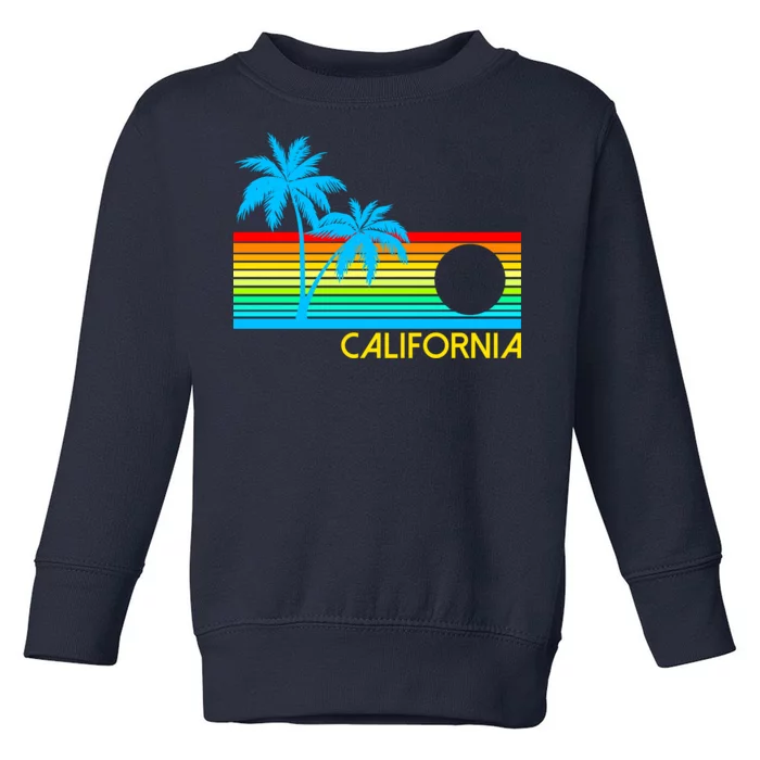 Retro California Logo Toddler Sweatshirt