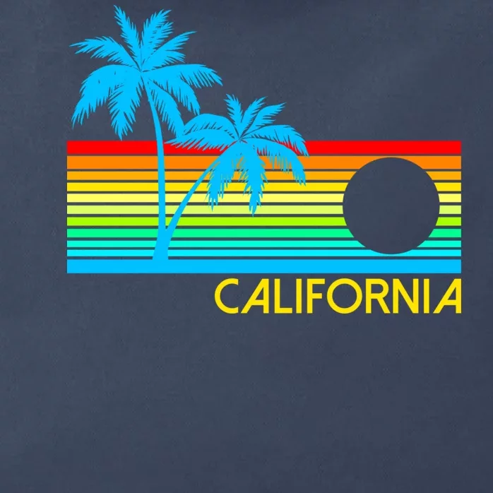 Retro California Logo Zip Tote Bag