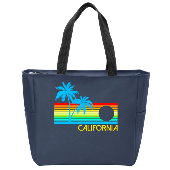 Retro California Logo Zip Tote Bag