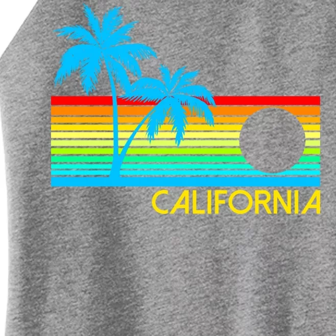 Retro California Logo Women’s Perfect Tri Rocker Tank