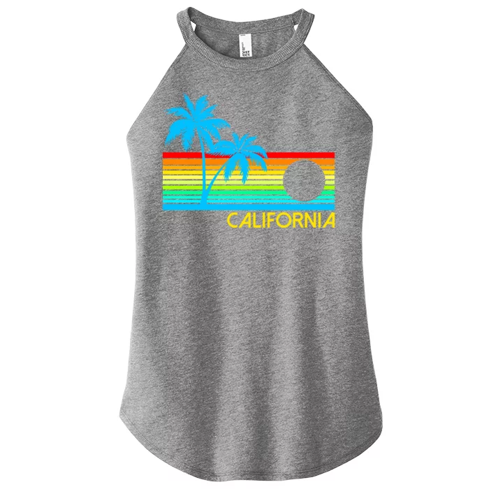 Retro California Logo Women’s Perfect Tri Rocker Tank