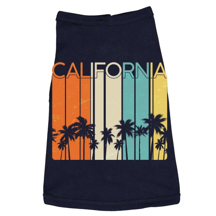 Retro California Palms Doggie Tank