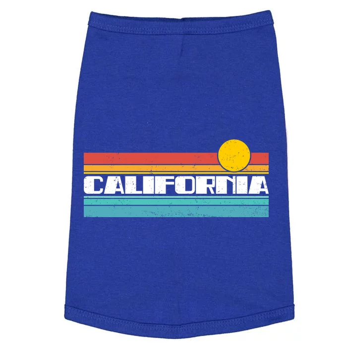 Retro California Stripe Logo Doggie Tank