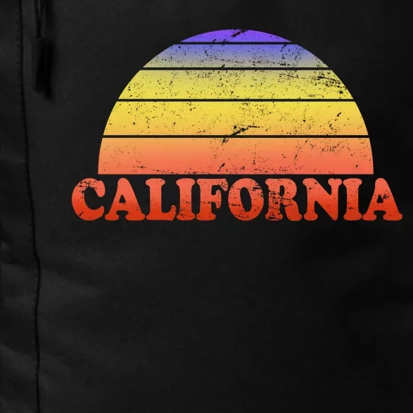 Retro California Sun Daily Commute Backpack