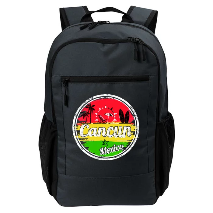 Retro Cancun Logo Daily Commute Backpack