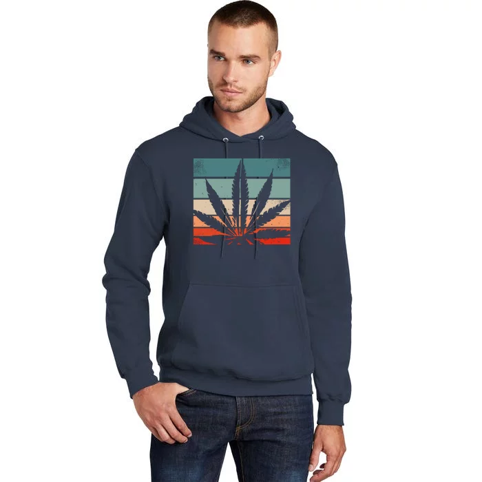 Retro Cannabis Tall Hoodie