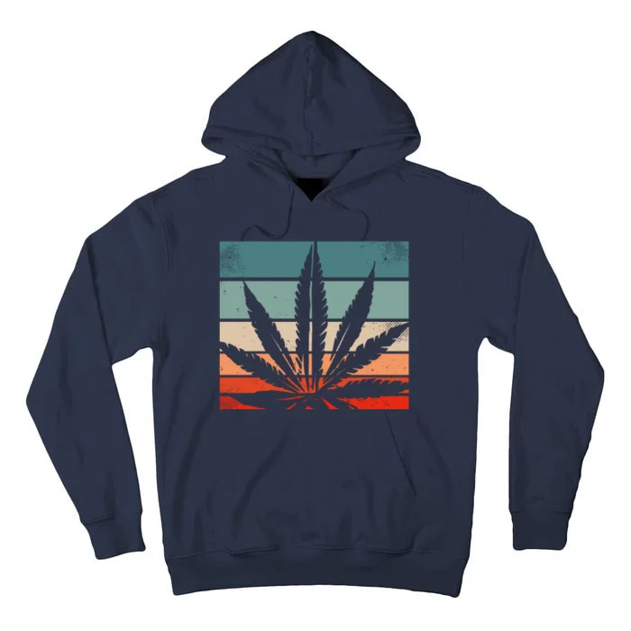 Retro Cannabis Tall Hoodie