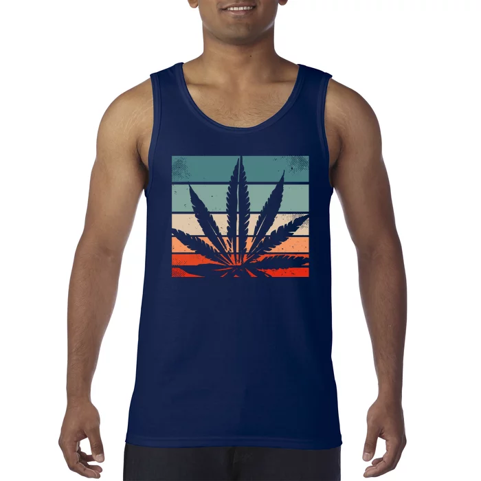 Retro Cannabis Tank Top