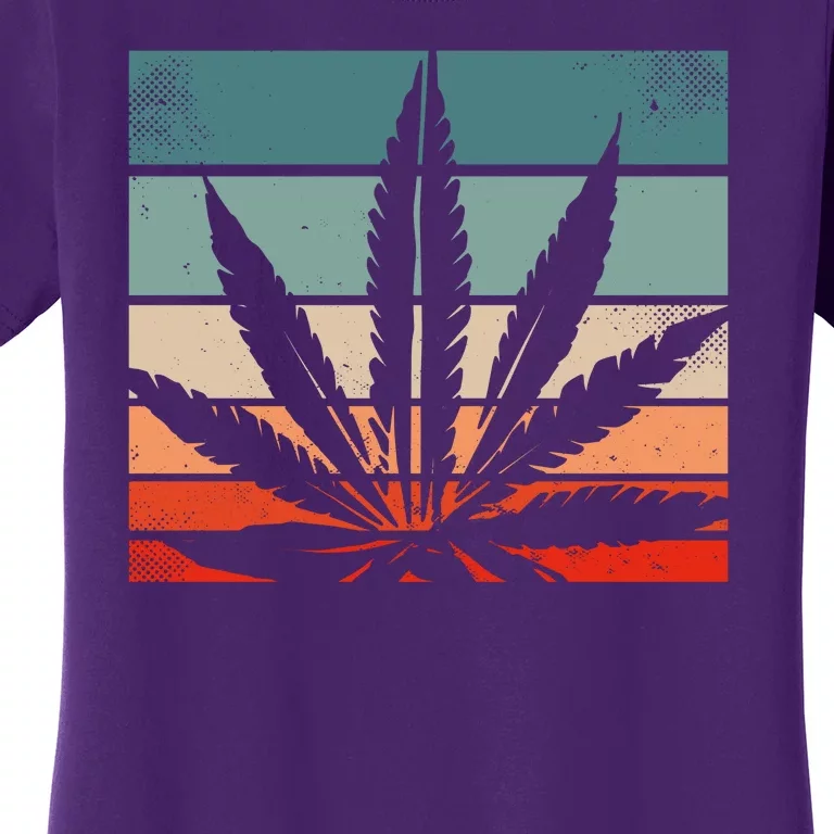 Retro Cannabis Women's T-Shirt