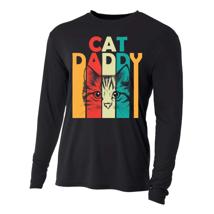 Retro Cat Daddy Cooling Performance Long Sleeve Crew