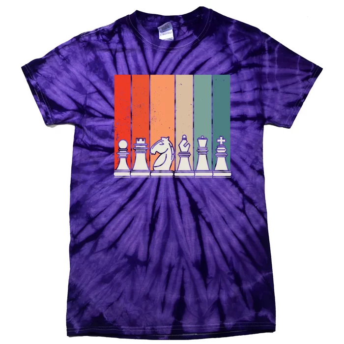 Retro Chess Tie-Dye T-Shirt