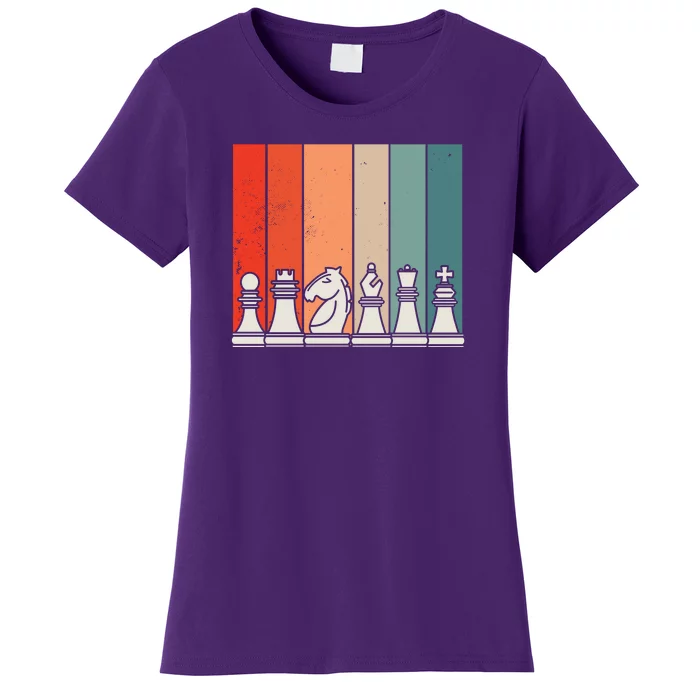 Retro Chess Women's T-Shirt