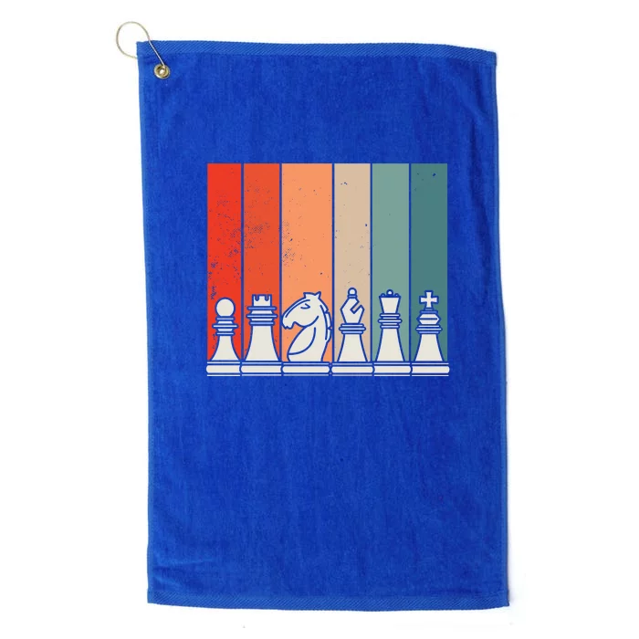 Retro Chess Platinum Collection Golf Towel