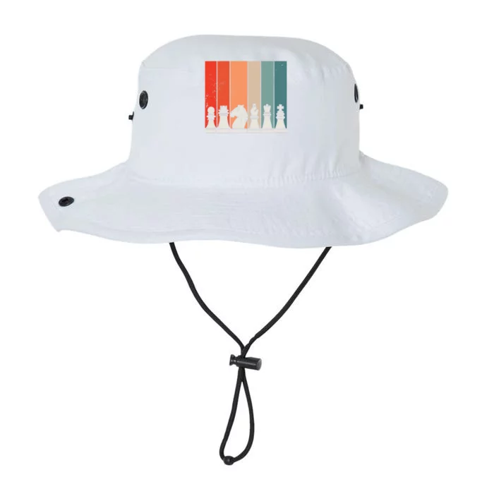 Retro Chess Pieces Legacy Cool Fit Booney Bucket Hat