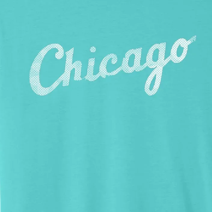 Retro Chicago Team Sports Logo ChromaSoft Performance T-Shirt