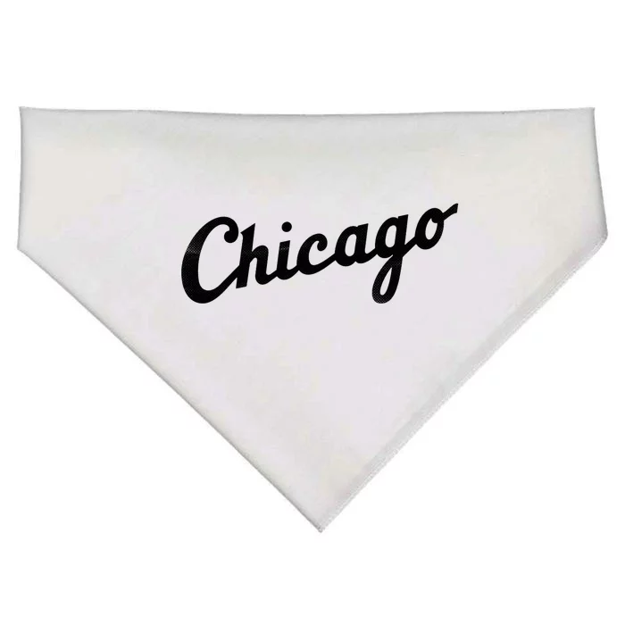 Retro Chicago Team Sports Logo USA-Made Doggie Bandana